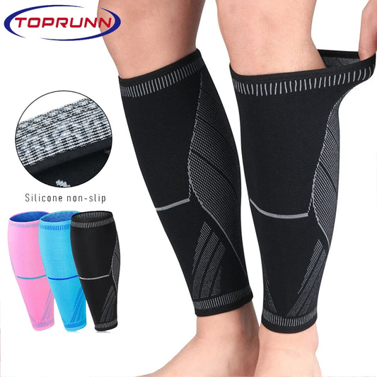Unisex Compression Sleeves for Calf, Shin, Elbow & Knee – Sports Protection & Support