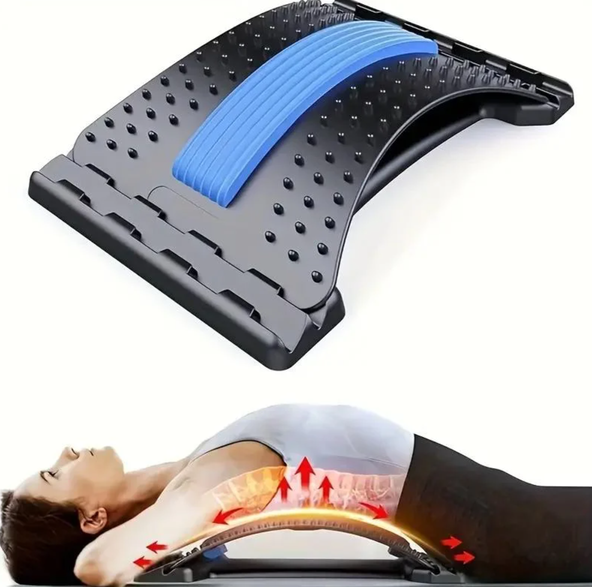 Amazing Back Stretcher And Point Massager To Relieve Your Pain